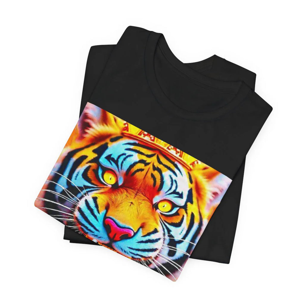 Hungry Fire Tiger Unisex Jersey Short Sleeve Tee by GT Artland