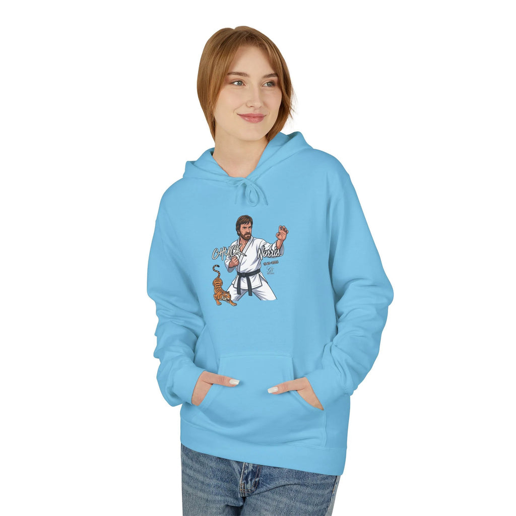 Chuck Norris Karate Hoodie | Martial Arts, Tiger Illustration by GT Artland