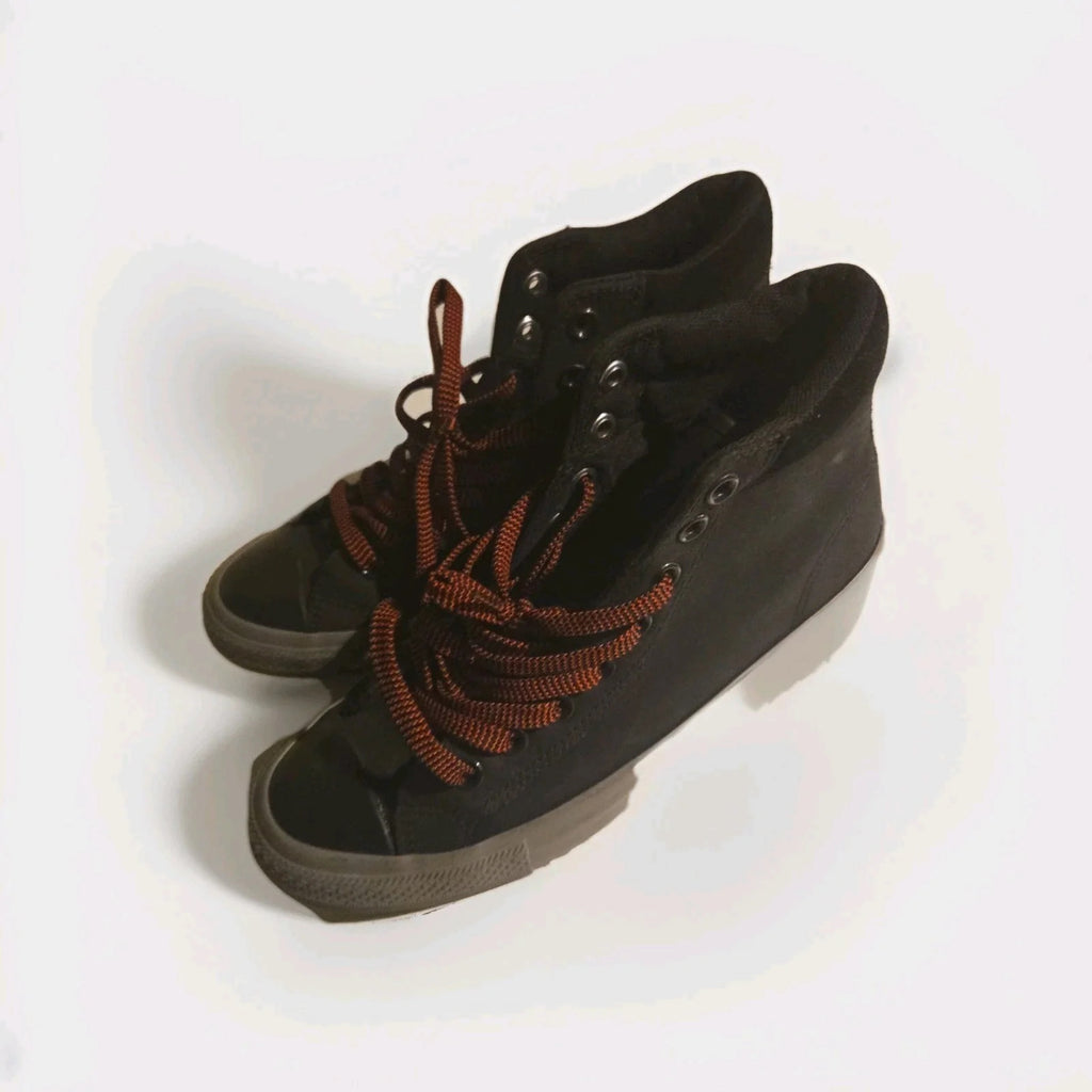 Converse Chuck Taylor All Star Boot PC Hi 153672C Mens Size 7.5 Black/Red
