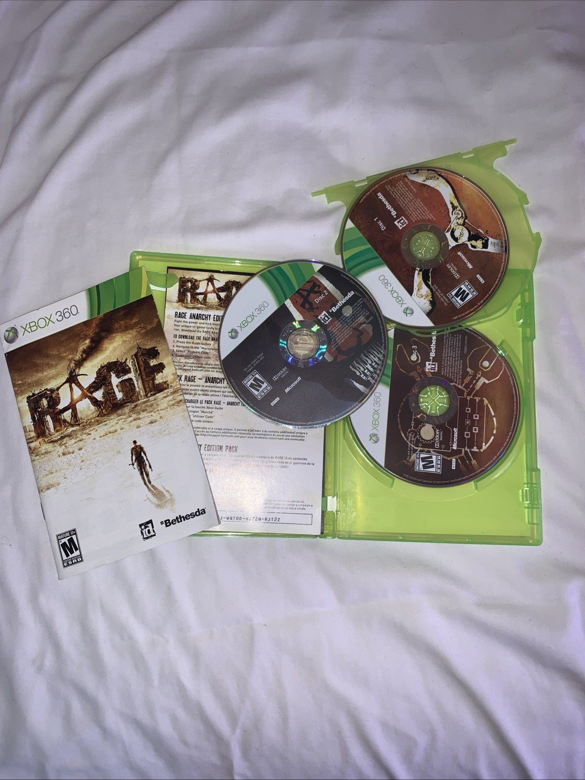 Rage -- Anarchy Edition (Microsoft Xbox 360, 2011)