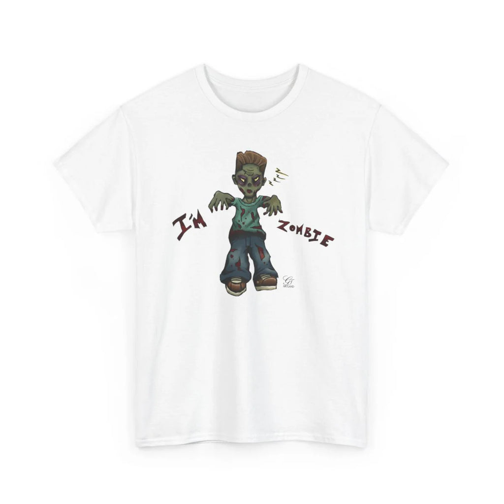 Im a Zombie Urban Toon Unisex style Heavy Cotton Tee BY GT ARTLAND