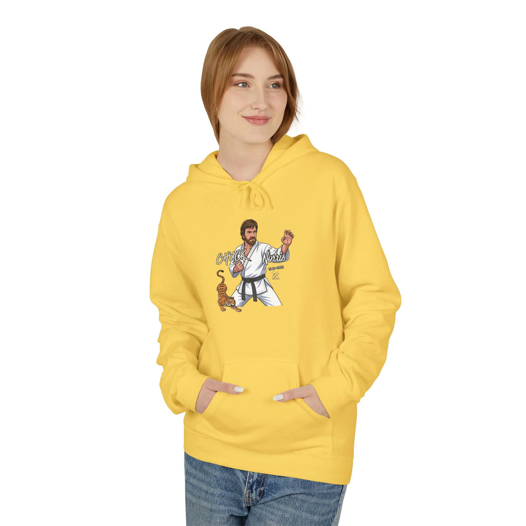 Chuck Norris Karate Hoodie | Martial Arts, Tiger Illustration by GT Artland