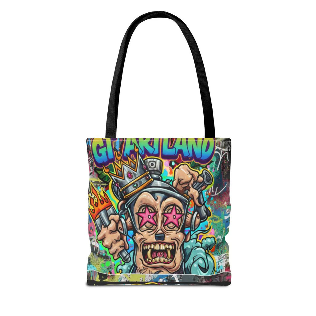 Spray Can King Art God Designer Tote Bag Designer | All-Over Print by GT Artland
