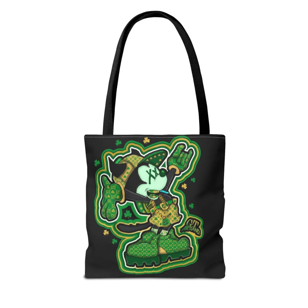 "Lucky Art" Urban Shamrock Designer Mickey Graffiti Splash St. Patrick Theme