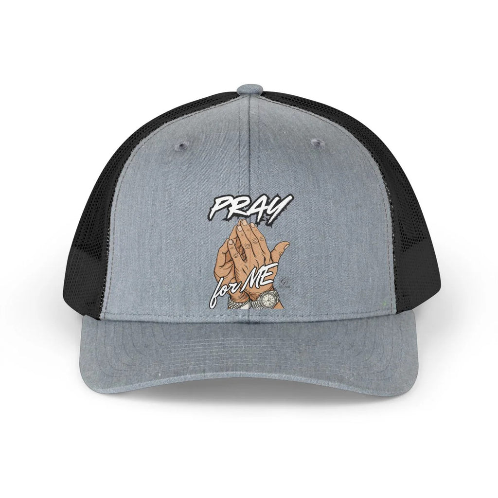 Pray For Me Classic Designer Trucker Retro Hat by GT Artland