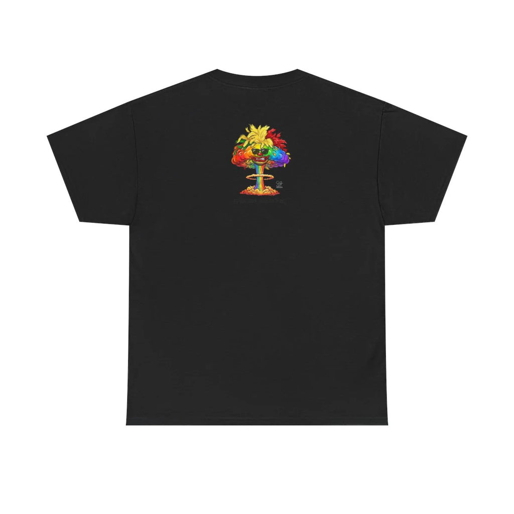Mushroom Cloud GT Soldier "in sickness and in hate" Unisex Heavy Cotton Tee by