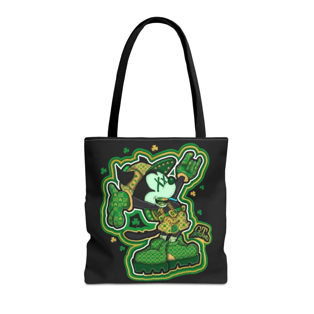 "Lucky Art" Urban Shamrock Designer Mickey Graffiti Splash St. Patrick Theme