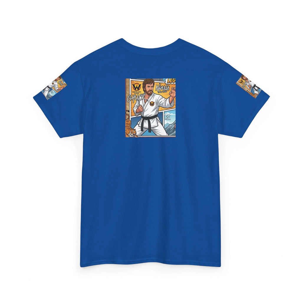 Chuck Norris Legend Karate Master Illustration Tee | Martial Arts Graphic