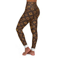 Ebony Luxury Designer GT Urban Fashion High Waisted Yoga Leggings by GT Artland