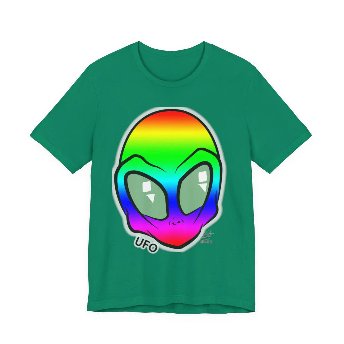 Rainbow UFO Martian 3i Atlas Edition Unisex Jersey Short Sleeve Tee by GT