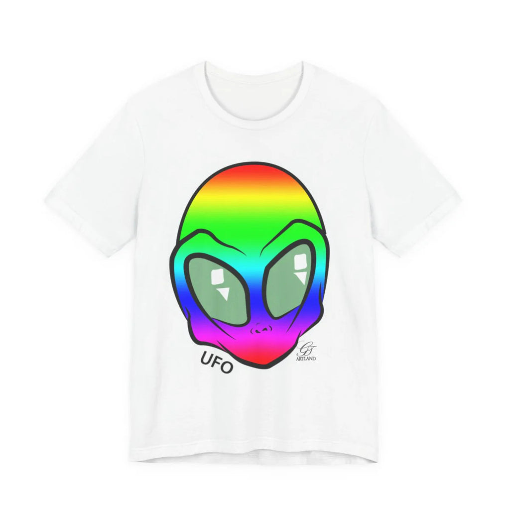 Rainbow UFO Martian 3i Atlas Edition Unisex Jersey Short Sleeve Tee by GT