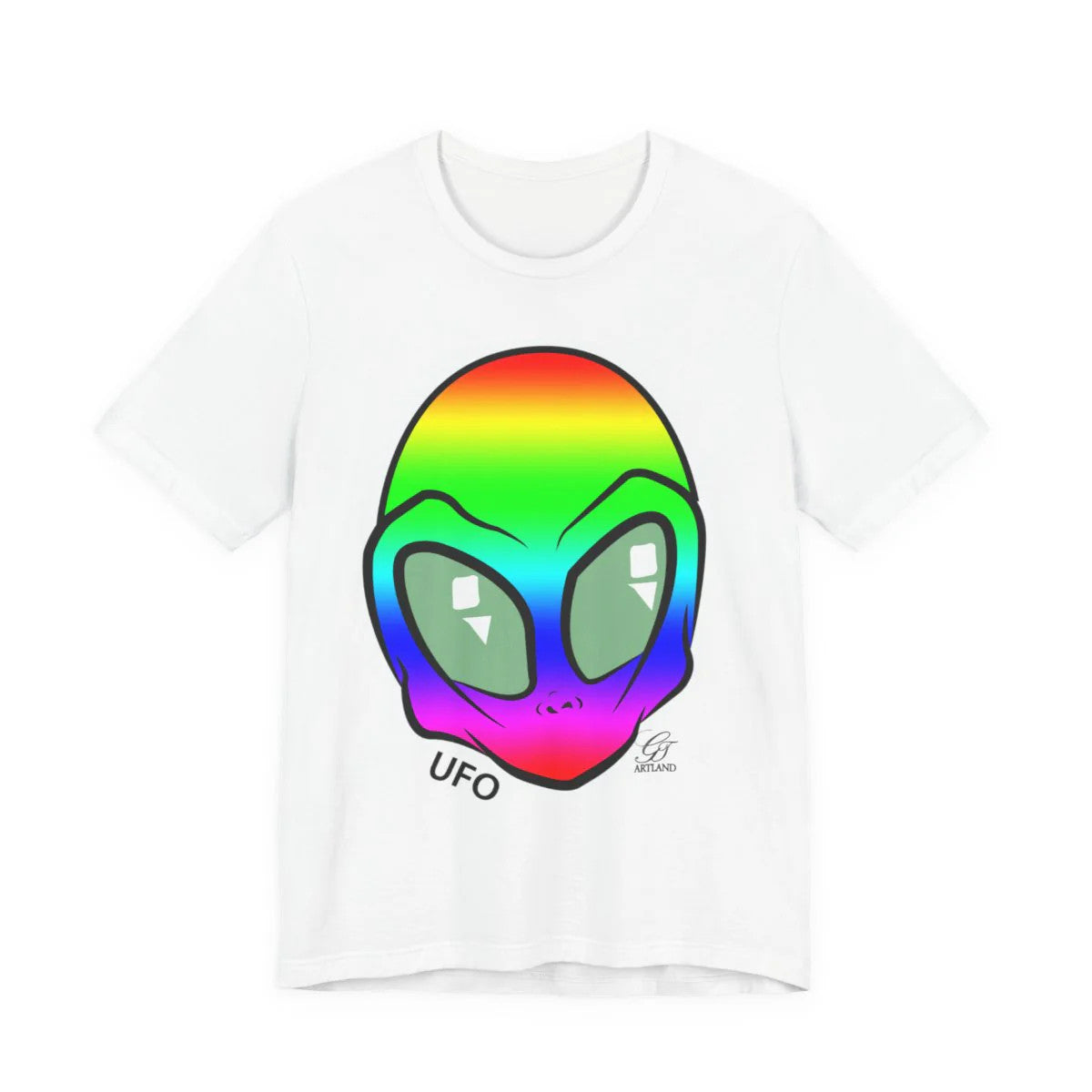 Rainbow UFO Martian 3i Atlas Edition Unisex Jersey Short Sleeve Tee by GT