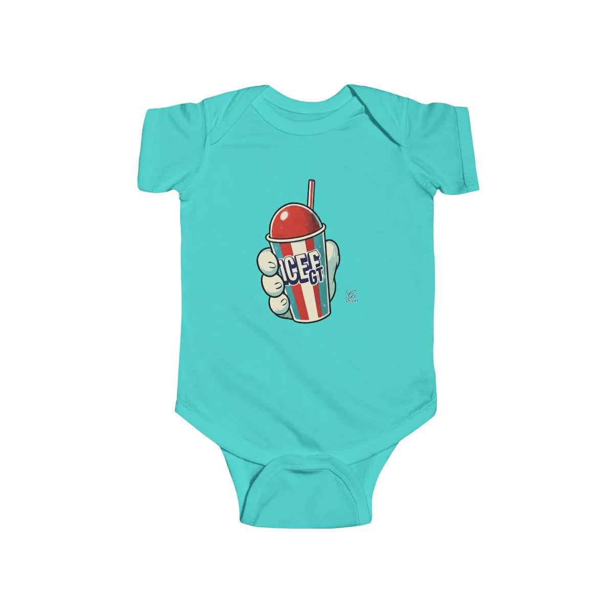 ICEE GT Water ice Art Infant Fine Jersey Bodysuit by GT Artland