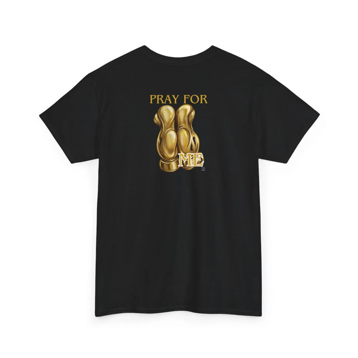Pray For Me Gold Mikki Edtion Urban City Swag Unisex Heavy Cotton Tee by GT