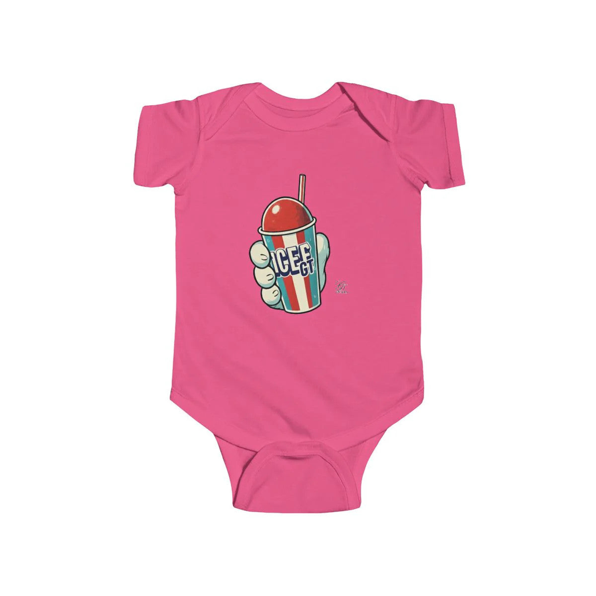 ICEE GT Water ice Art Infant Fine Jersey Bodysuit by GT Artland