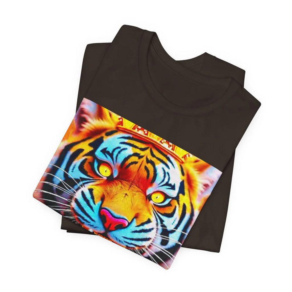 Hungry Fire Tiger Unisex Jersey Short Sleeve Tee by GT Artland