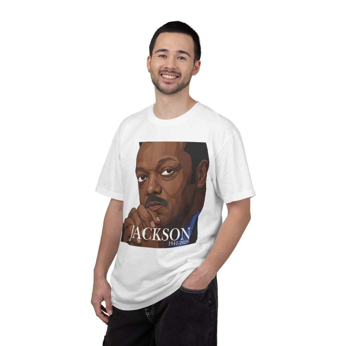 Jesse Jackson Memorial Unisex Garment-Dyed T-shirt by GT Artland