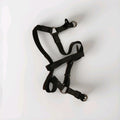 MALE FEMALE CANINE BLACK NYLON HARNESS Small  DOG PET