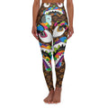 Gape Designer Swag High Waisted Yoga Leggings by GT Artland