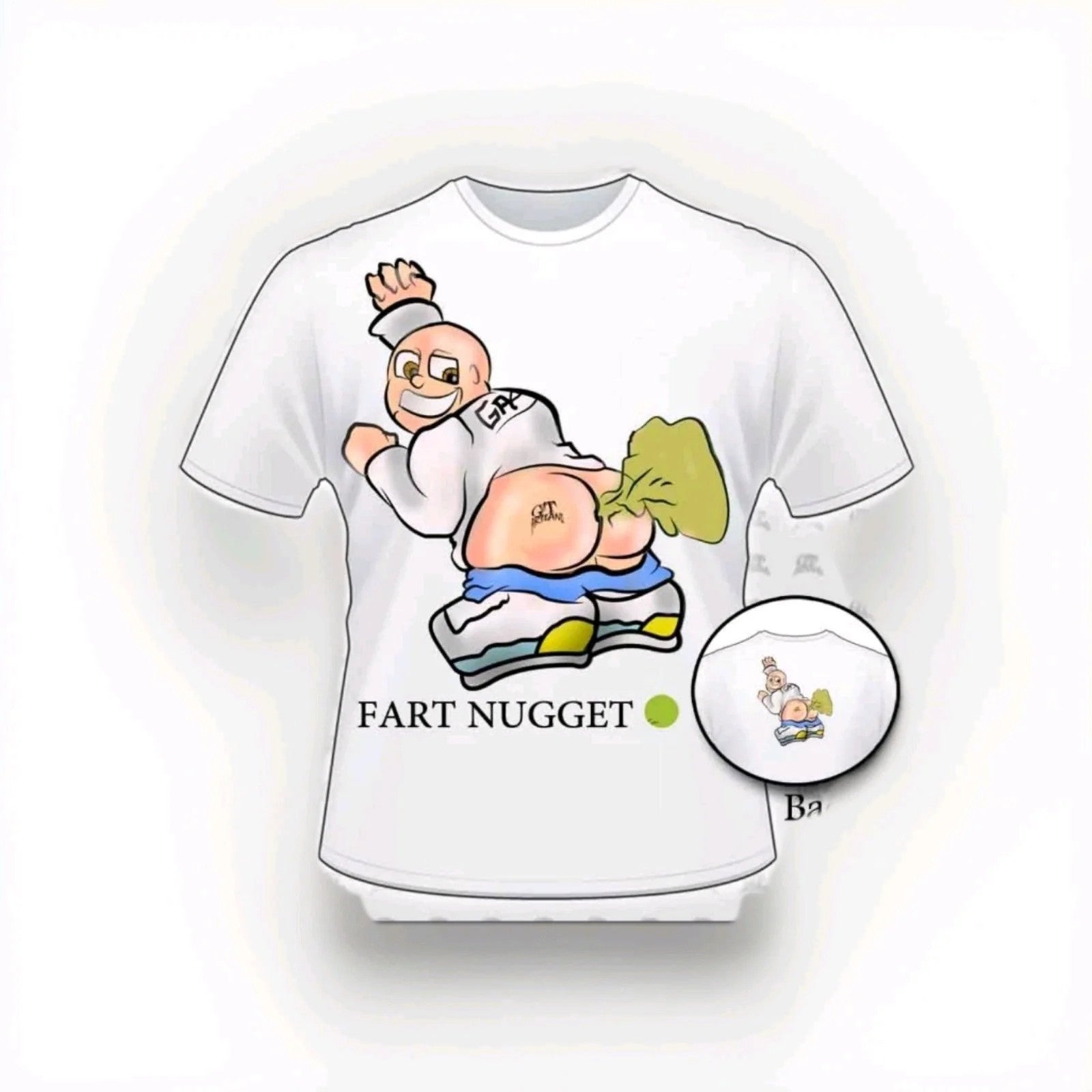 Fart Nugget T Shirt Any Size ANY Name Any Colors