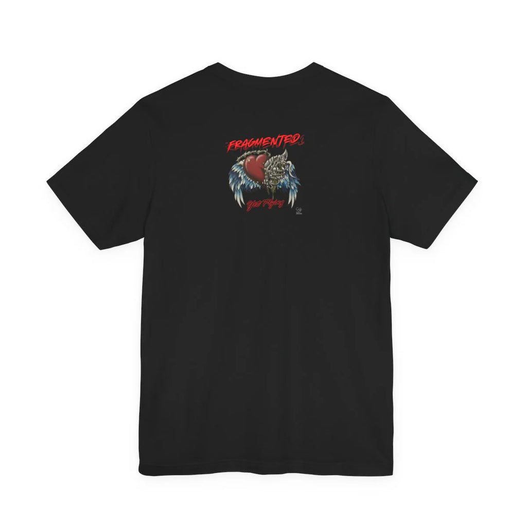 Fragmented Yet Flying Motivational Unisex Jersey Short Sleeve Tee