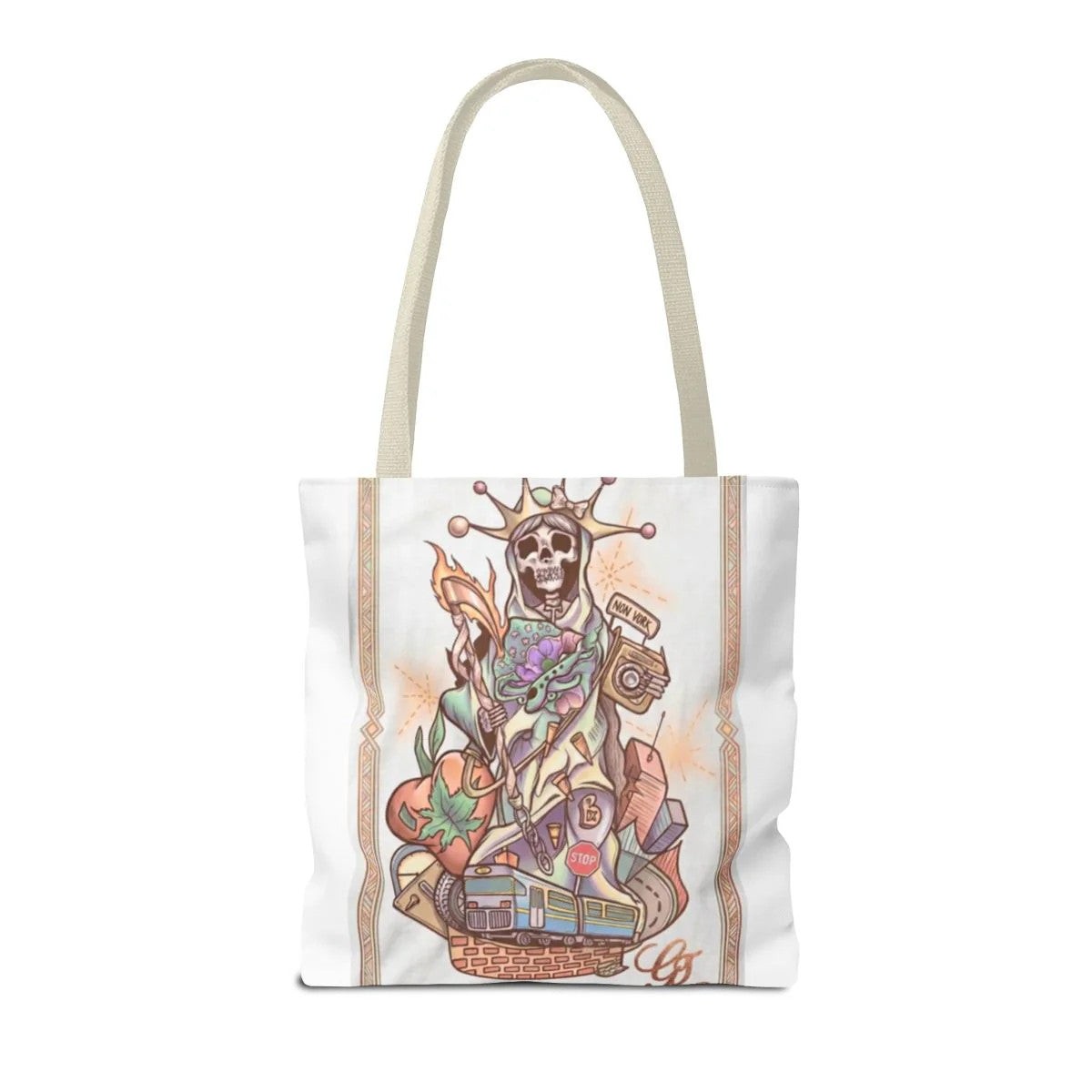 Statue of Injustice Designer Tote Bag by GT Artland