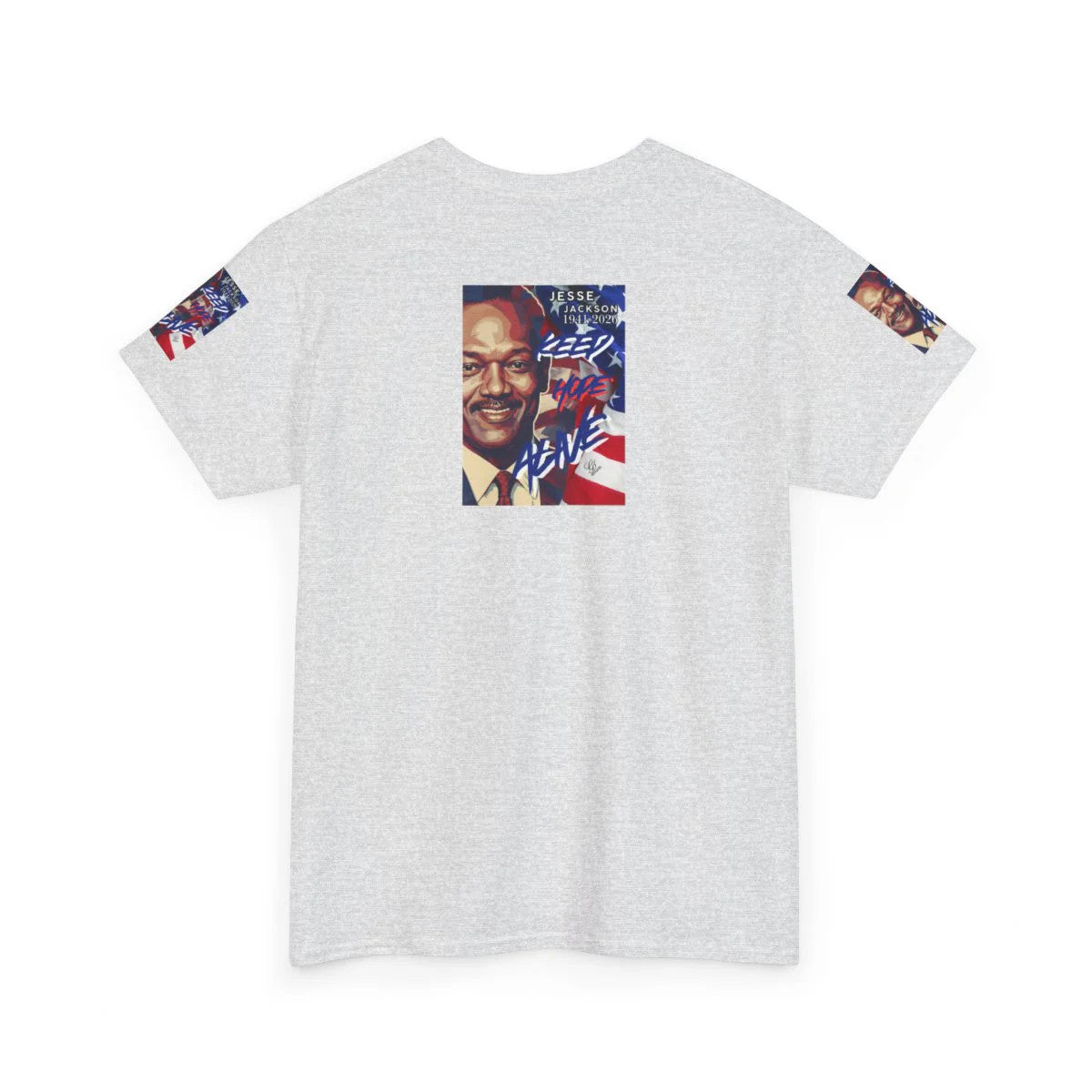 "KEEP HOPE ALIVE" Jesse Jackson USA Tribute Designer Deluxe Unisex Heavy Cotton
