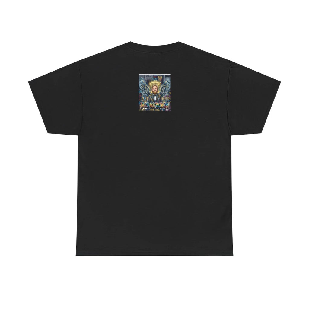 Michael Patrick Tribute Urban Angel Style Designer Unisex Heavy Cotton Tee by