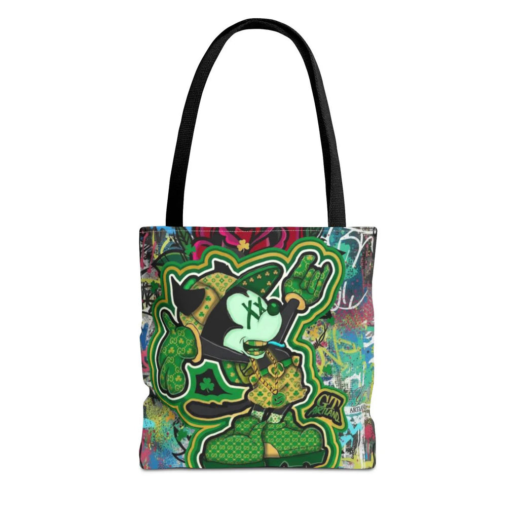 Designer Mouse Urban Legend Splash Tote Bag Designer | All-Over Print by GT