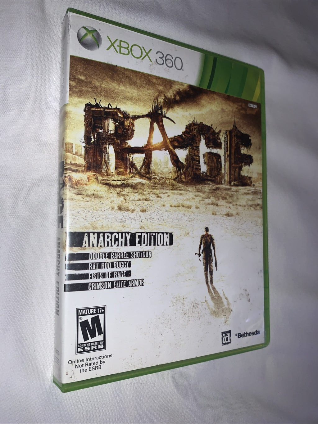 Rage -- Anarchy Edition (Microsoft Xbox 360, 2011)