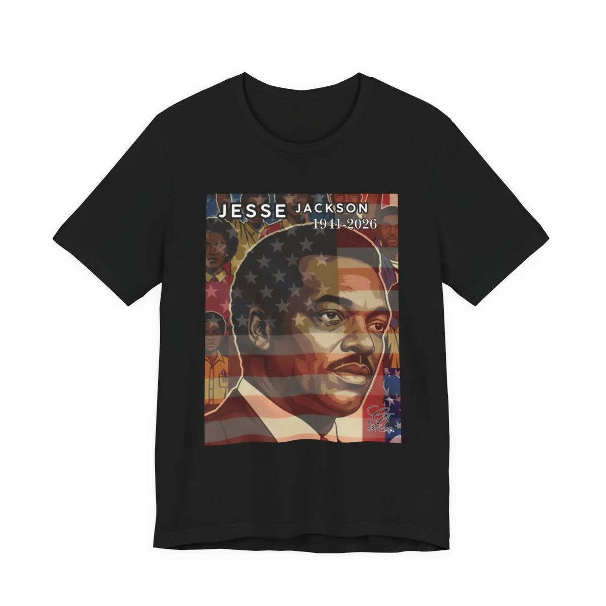 Historical Jesse Jackson Legacy Tribute American PRIDE 1941-2026 Afro Style