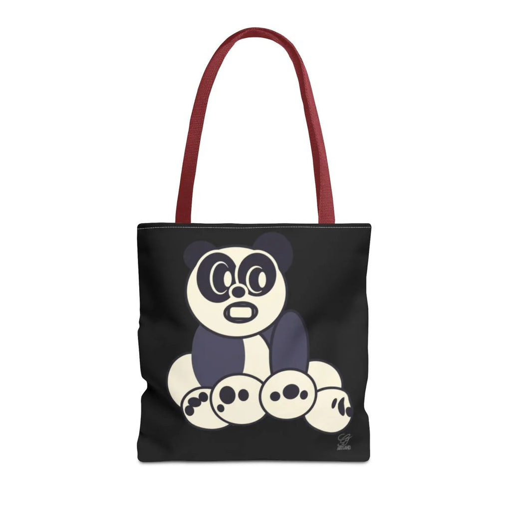 Urban Panda GT Blackout Designer Tote Bag Designer | All-Over Print by GT