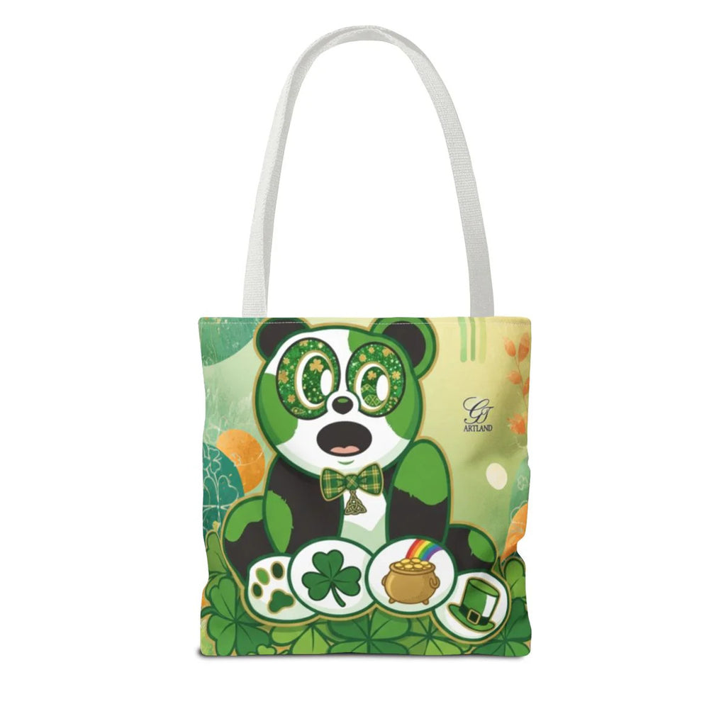Irish Panda Urban Swag Designer Tote Bag by GT Artland