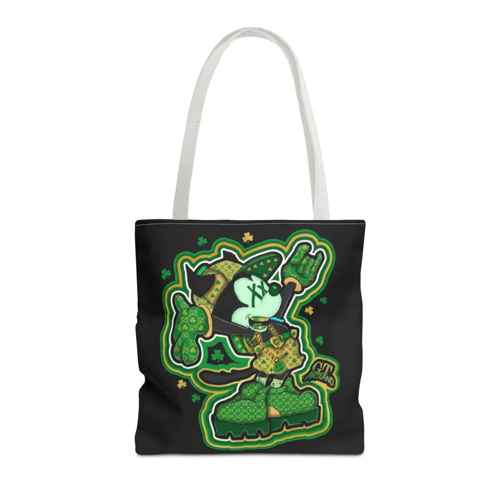 "Lucky Art" Urban Shamrock Designer Mickey Graffiti Splash St. Patrick Theme