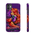 Pinup Rabbit Vixen Gun Girl Phone Case | Slim Phone Cases by GT Artland