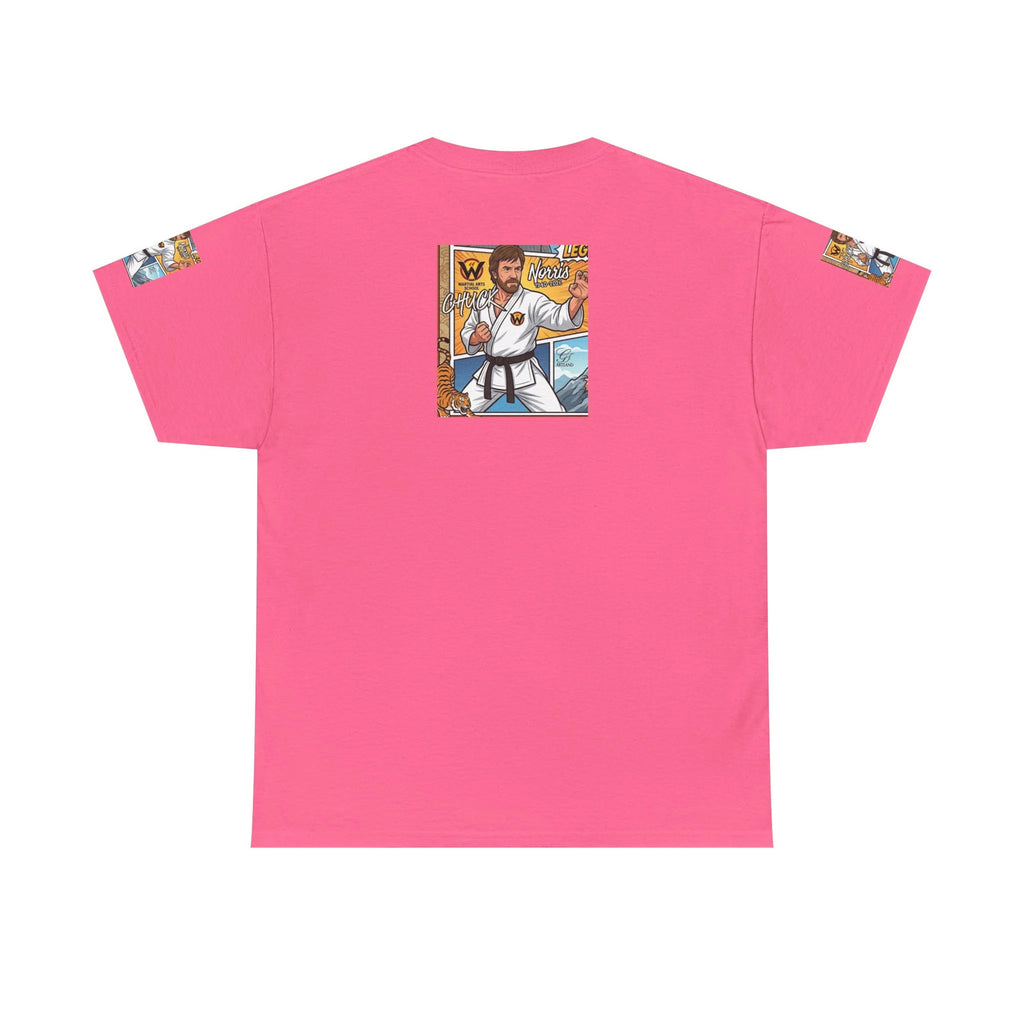 Chuck Norris Legend Karate Master Illustration Tee | Martial Arts Graphic