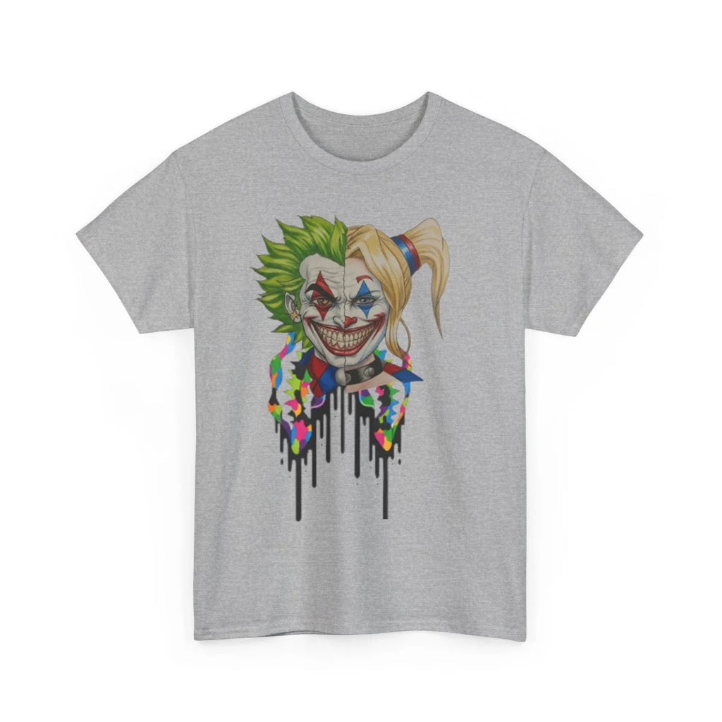 Joker n harley 2 face gape drip designer Unisex Heavy Cotton Tee BY GT ARTLAND