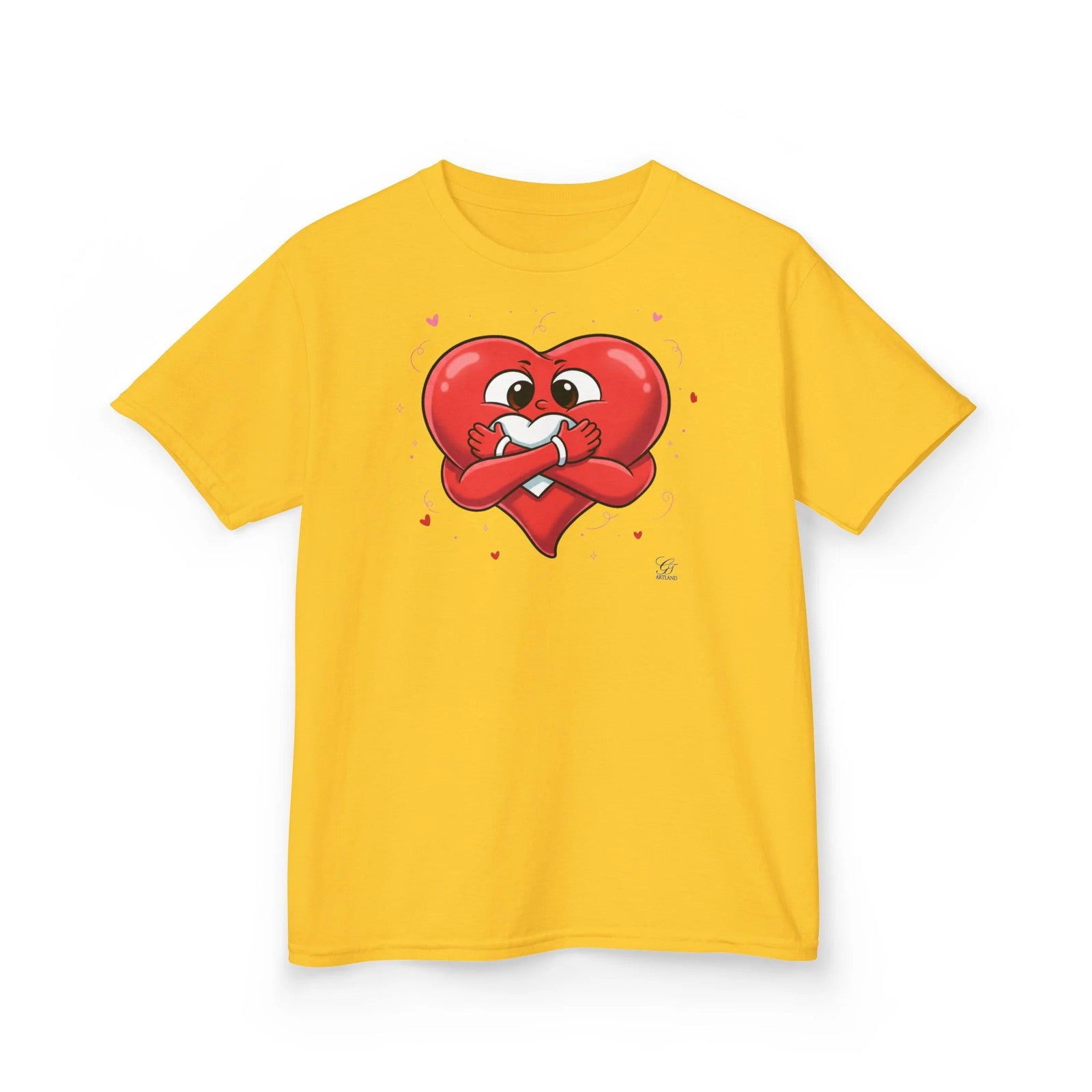 Heart Holding Heart Kids Heavy Cotton™ Tee by GT Artland