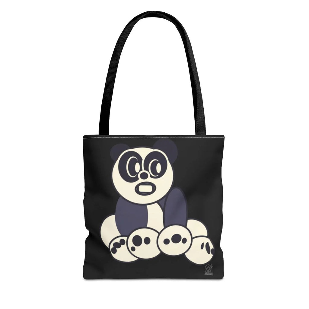 Urban Panda GT Blackout Designer Tote Bag Designer | All-Over Print by GT