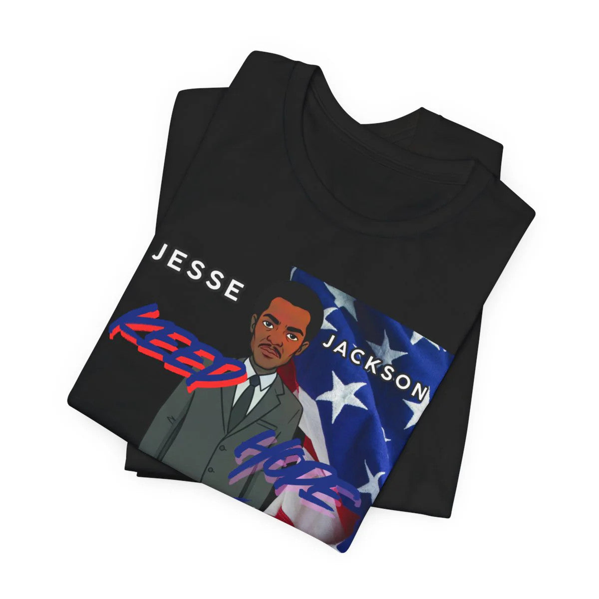 Keep Hope Alive AMERICAN Historical Urban Toon Jesse Jackson Legacy Tribute