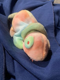 Vintage Ty Beanie Babies Rainbow Iguana Chameleon Soft Toy