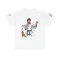 Chuck Norris Karate Pose T-Shirt | Tiger Illustration, Martial Arts Tee by GT