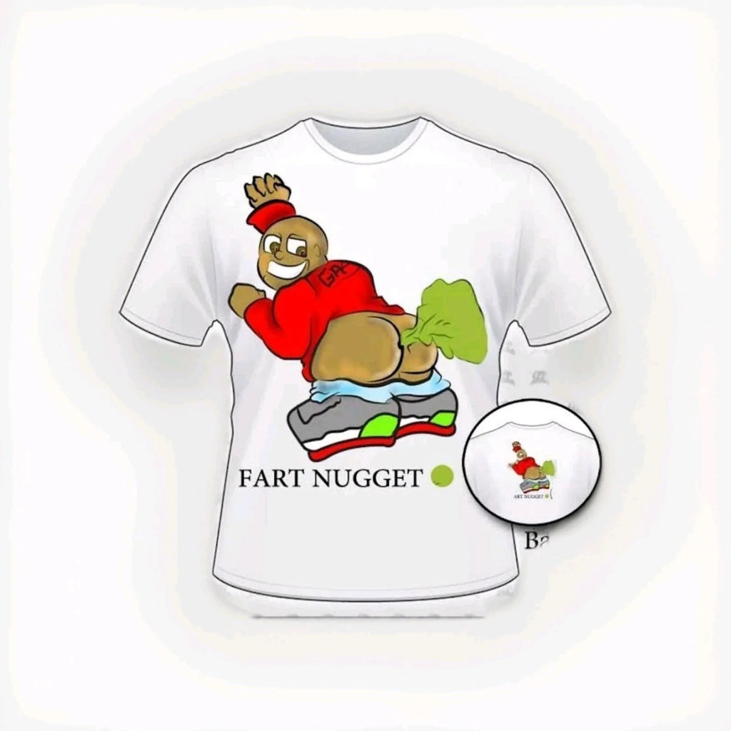 Fart Nugget T Shirt Any Size ANY Name Any Colors