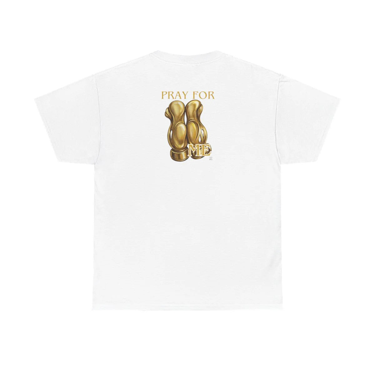 Pray For Me Gold Mikki Edtion Urban City Swag Unisex Heavy Cotton Tee by GT