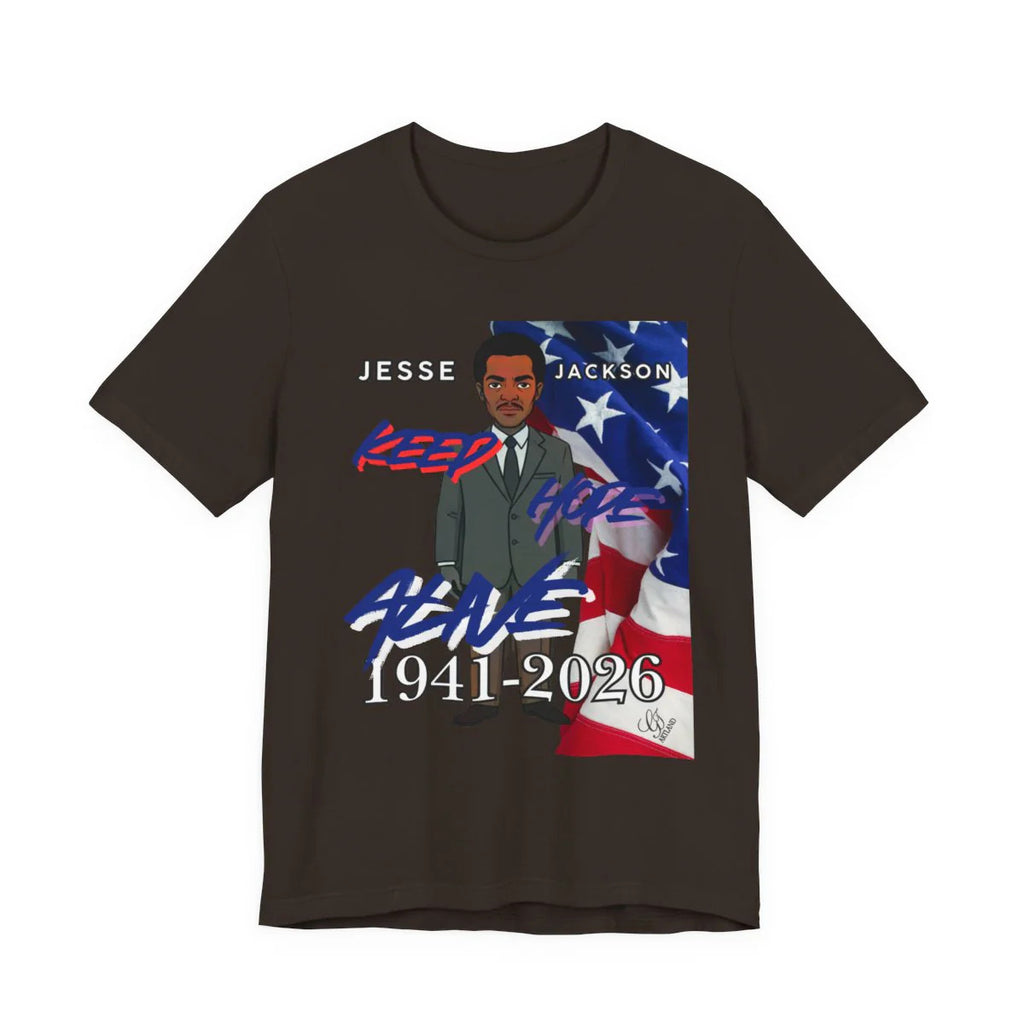 Keep Hope Alive AMERICAN Historical Urban Toon Jesse Jackson Legacy Tribute