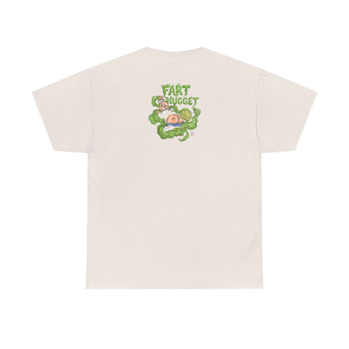 Fart Nugget Unisex Heavy Cotton Tee by GT Artland