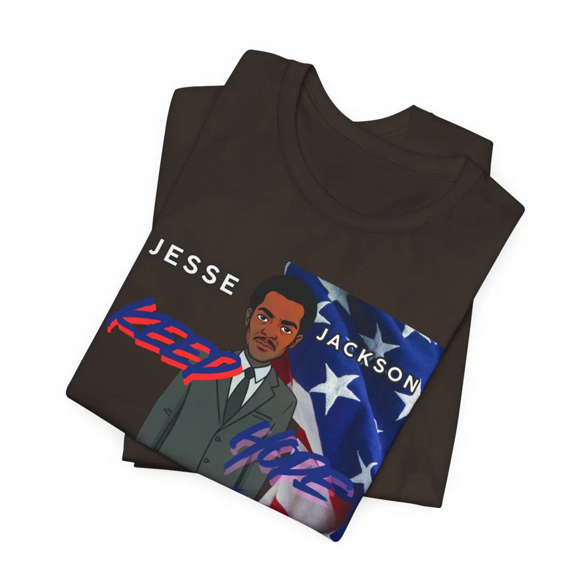 Keep Hope Alive AMERICAN Historical Urban Toon Jesse Jackson Legacy Tribute