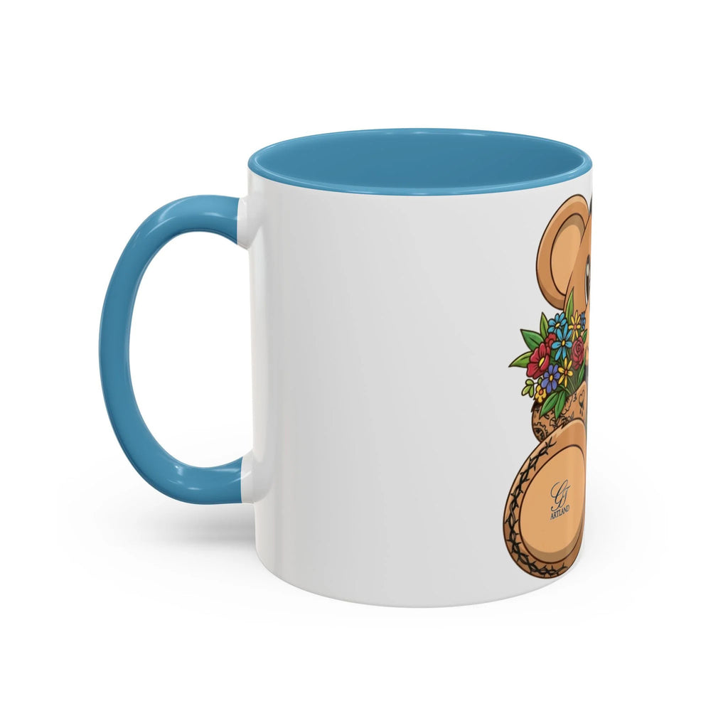 Tattooed Teddy Bear Mug | Accent Coffee Mug 11oz 15oz by GT Artland