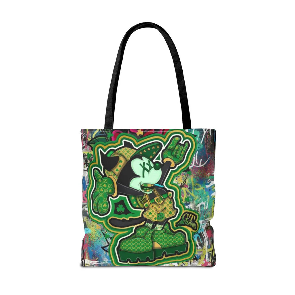 Designer Mouse Urban Legend Splash Tote Bag Designer | All-Over Print by GT