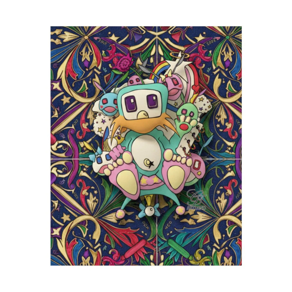 Poon Urban Designer Matte Vertical Posters by GT Artland